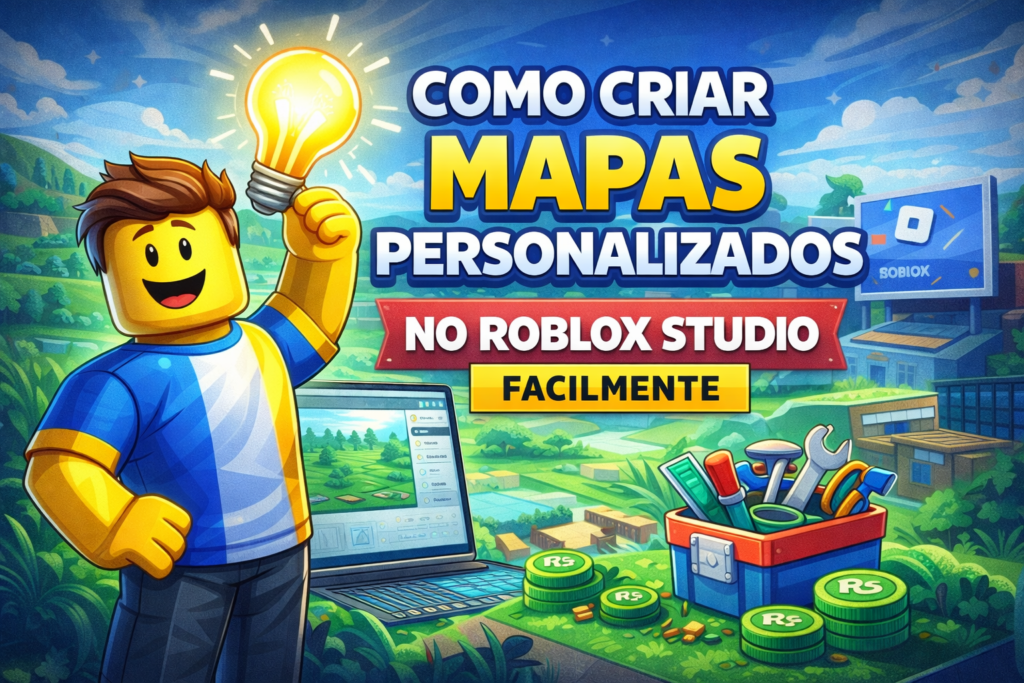 criar mapas personalizados no Roblox Studio