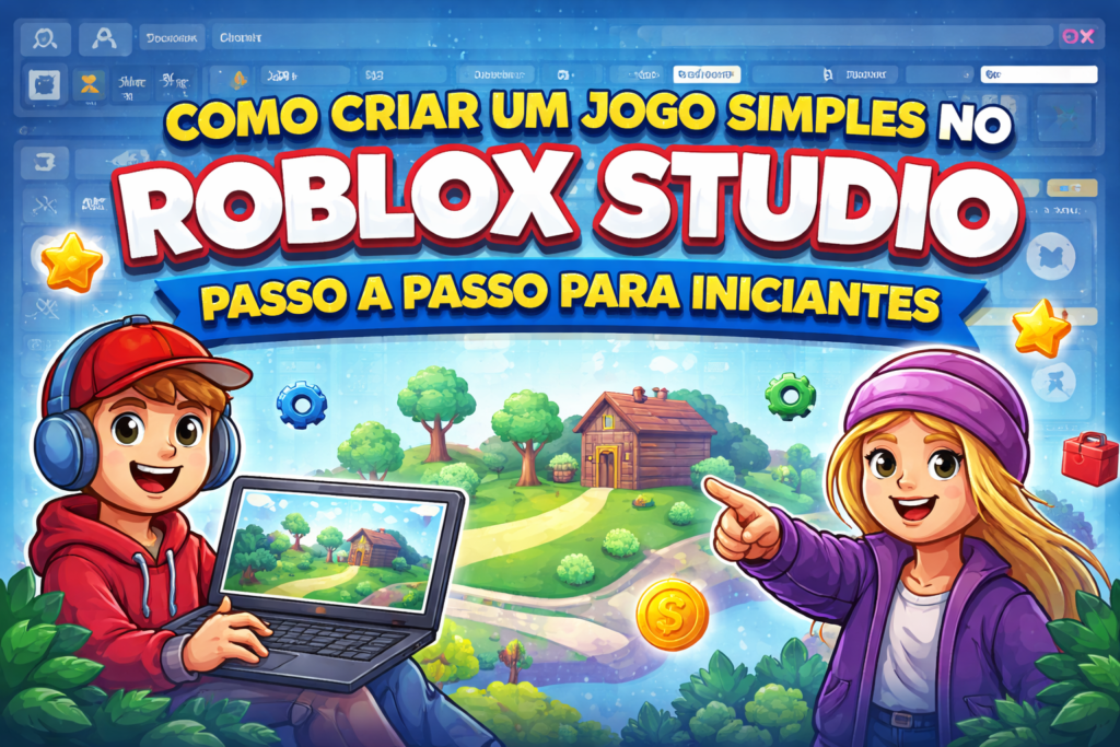 criar um jogo simples no Roblox